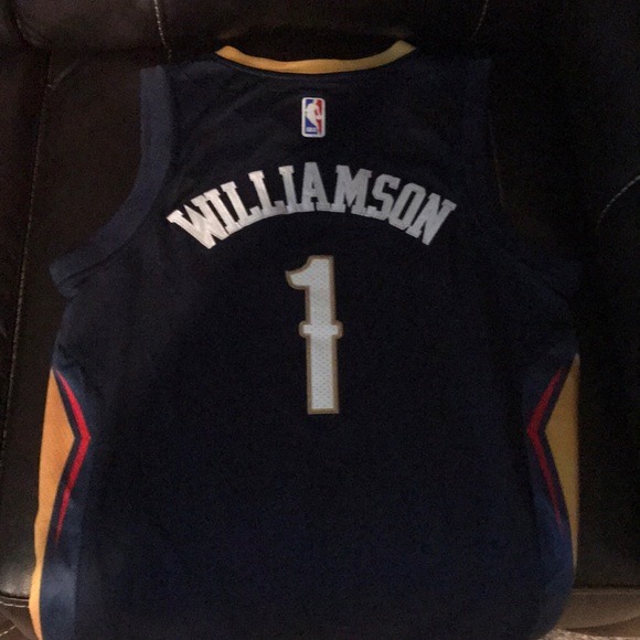 Youth New Orleans Pelicans Zion Williamson Jersey - Picture 2 of 8